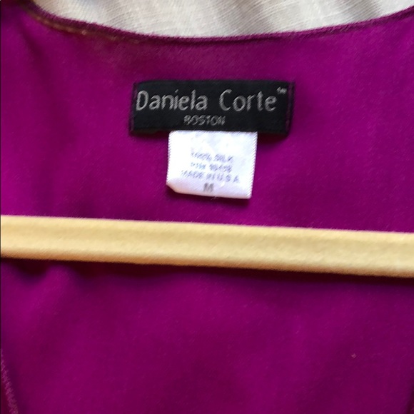 Daniela Corte dress. Magenta - Picture 3 of 4